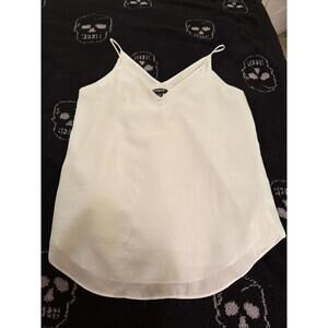Women's Express Sleeveless White Tank Size Xs